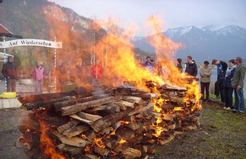 Feuerlauf im Schliersee