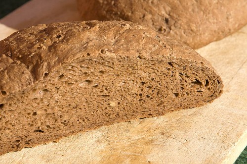Eichen-Brot Brot aus Eichel-Mehl
