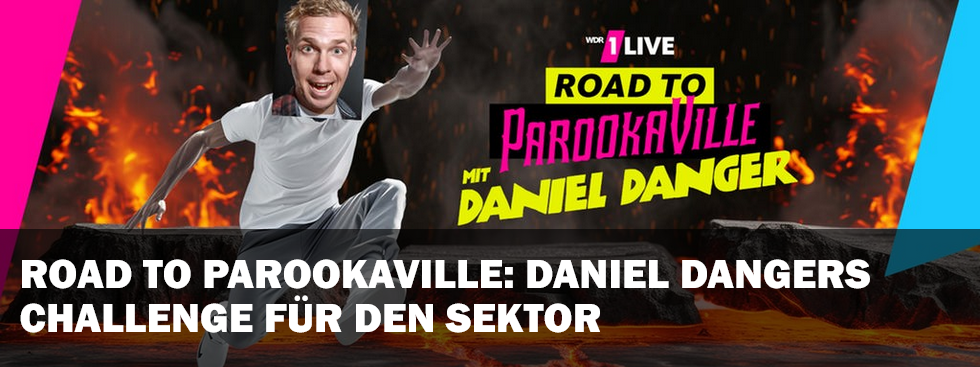 Rolf Iven und Daniel Danger Feuerlauf Köln 1Live
